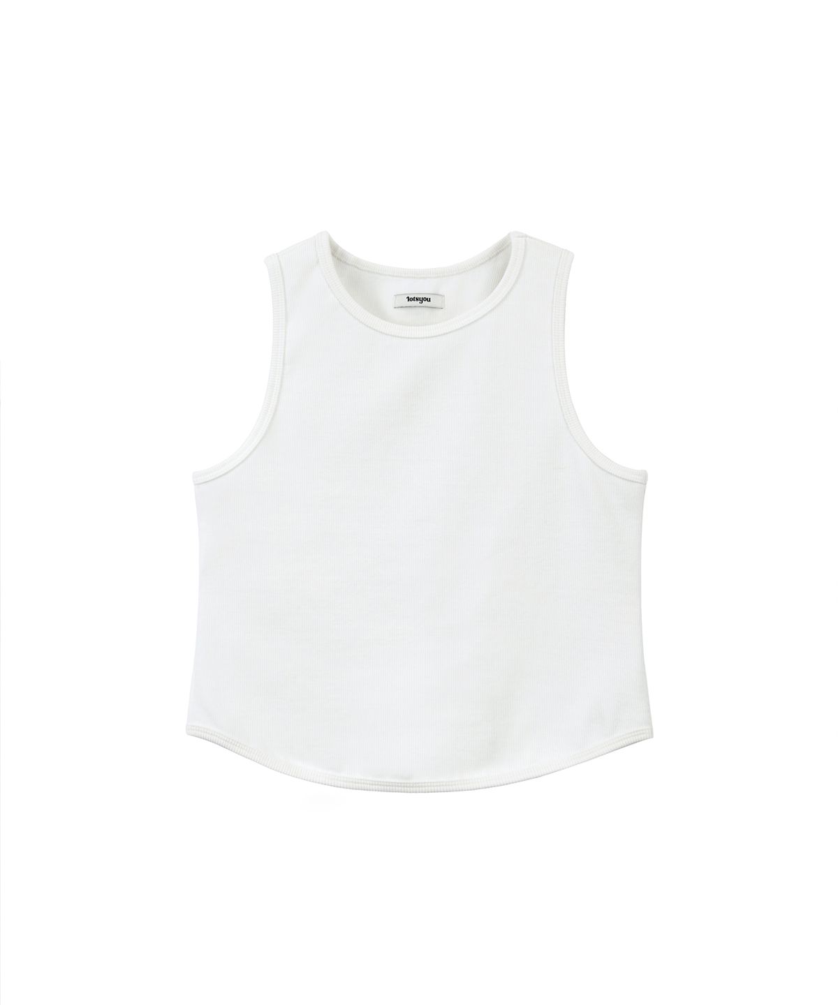 라츠유(LOTSYOU) lotsyou_Basic Sleeveless White