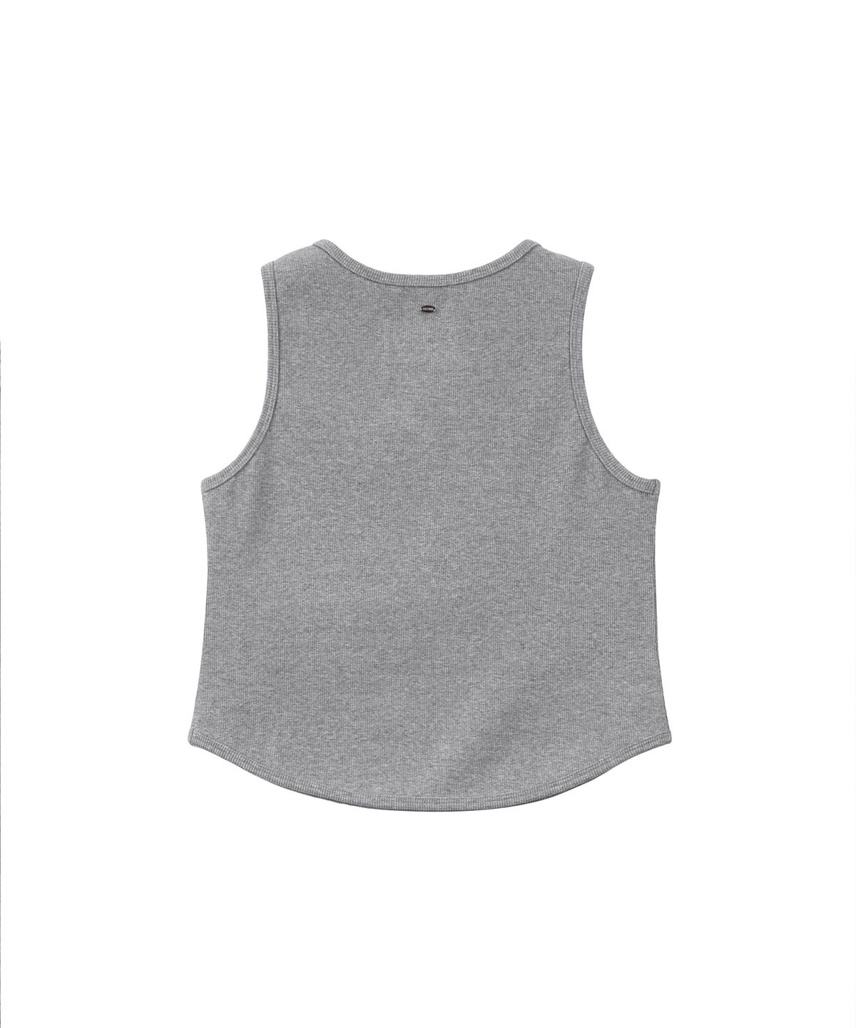 라츠유(LOTSYOU) lotsyou_Basic Sleeveless Melange Gray