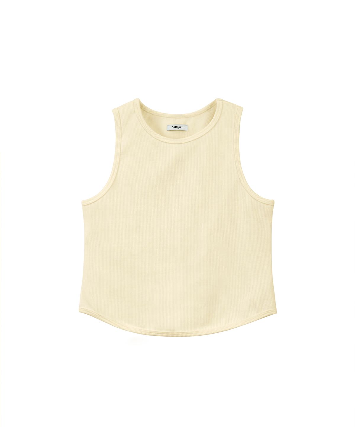 라츠유(LOTSYOU) lotsyou_Basic Sleeveless Yellow