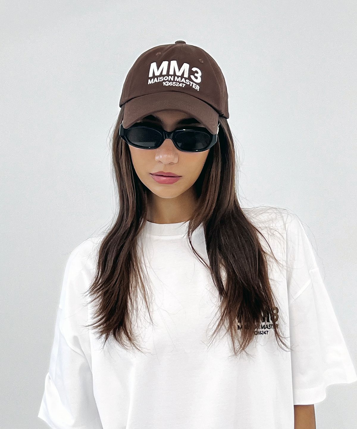 메종마스터(MAISON MASTER) MM3 자수로고 볼캡