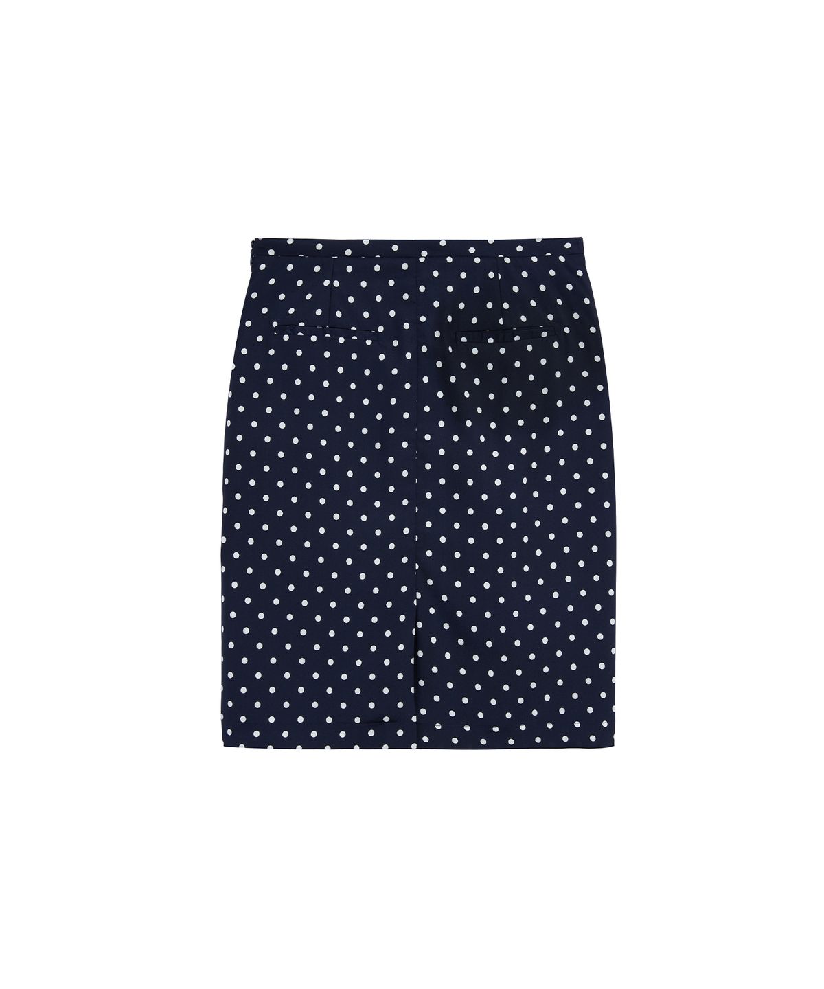 라츠유(LOTSYOU) lotsyou_Darlene Mid Skirt Navy