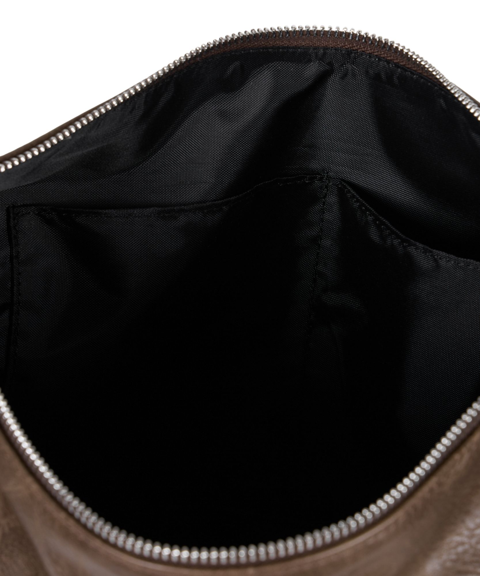 MUSINSA | IUGAMAKARAS Studded Hobo Bag (Brown)