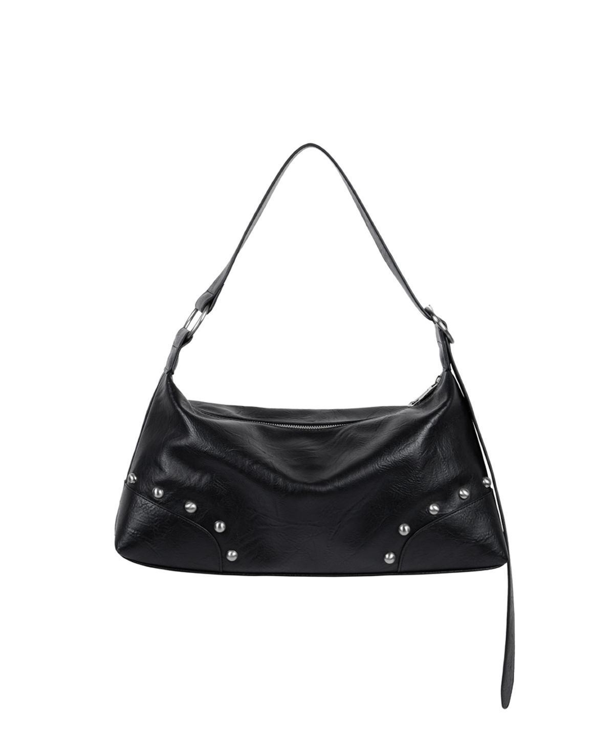 이우가마카라스(IUGAMAKARAS) Studded Hobo Bag (Black)