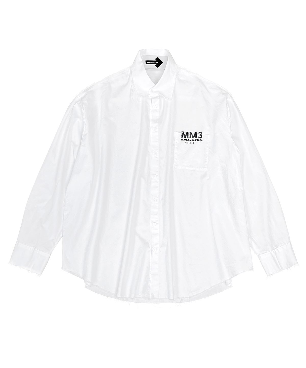 메종마스터(MAISON MASTER) MM3 화이트데끼 셔츠