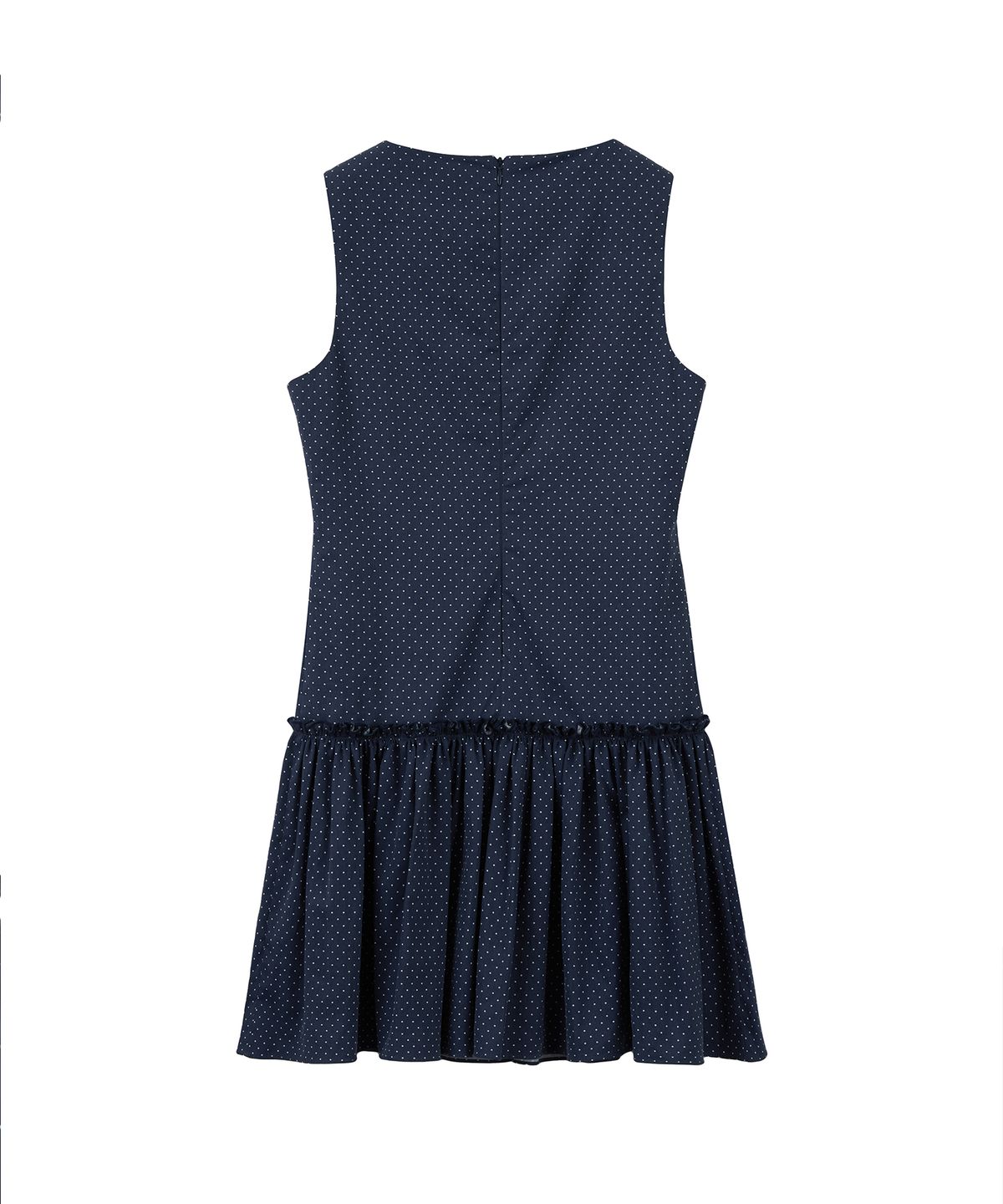 라츠유(LOTSYOU) lotsyou_Darlene Mini Dress Navy