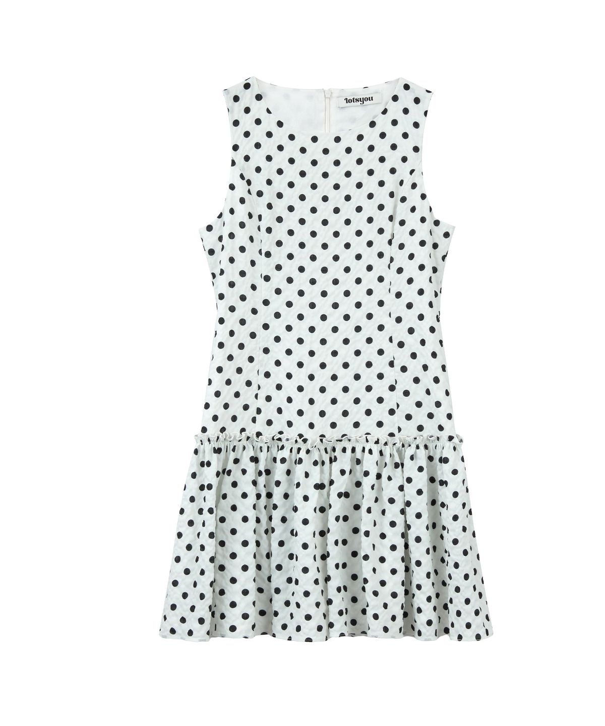 라츠유(LOTSYOU) lotsyou_Darlene Mini Dress White