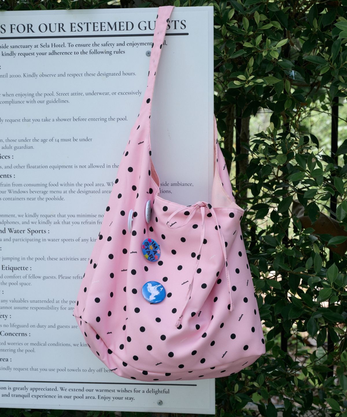 라츠유(LOTSYOU) lotsyou_ Darlene Shoulder Bag Light Pink