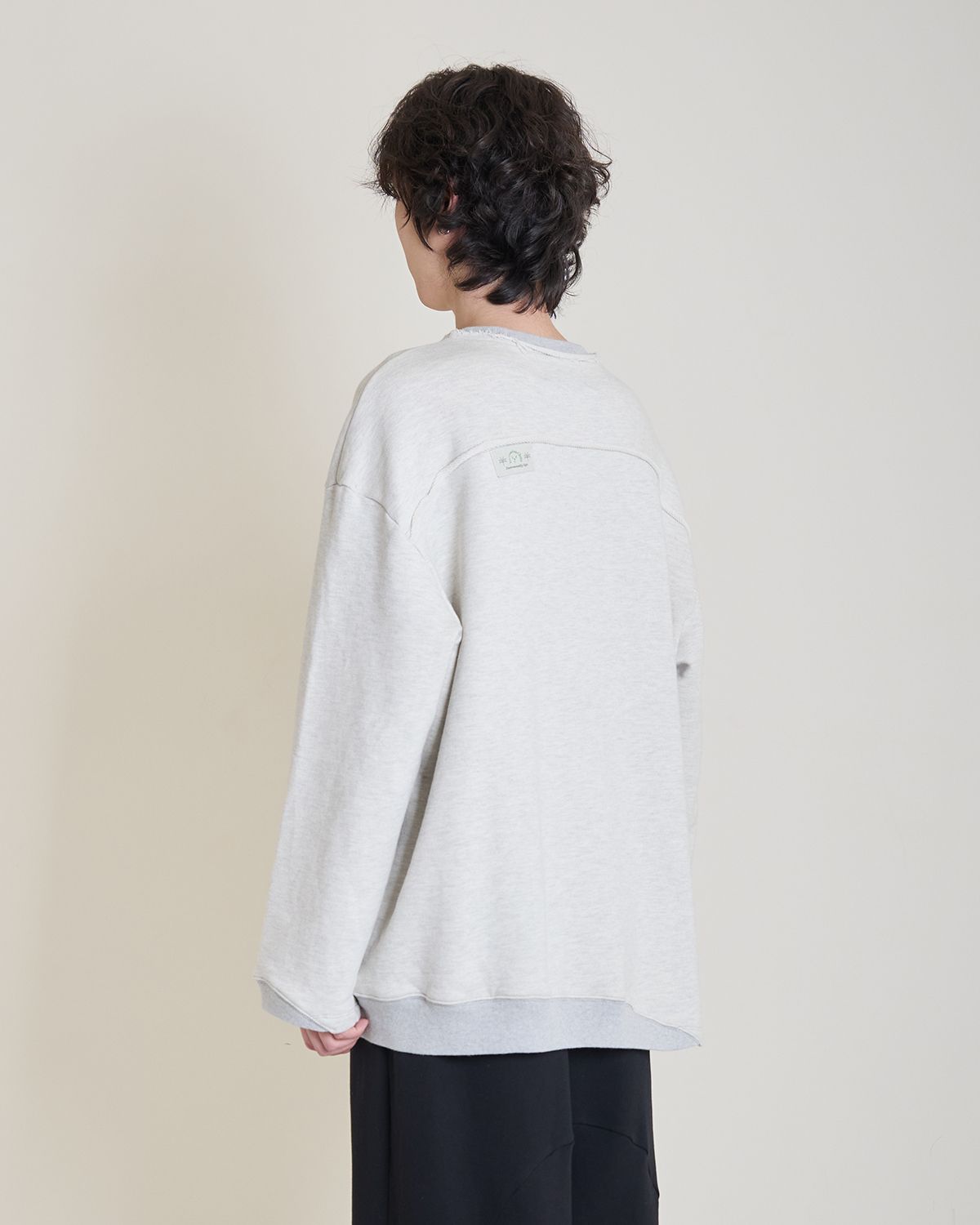 와이쏘씨리얼즈(WHYSOCEREALZ) 매우심각한 Sweat-Sleeve (oatmeal)