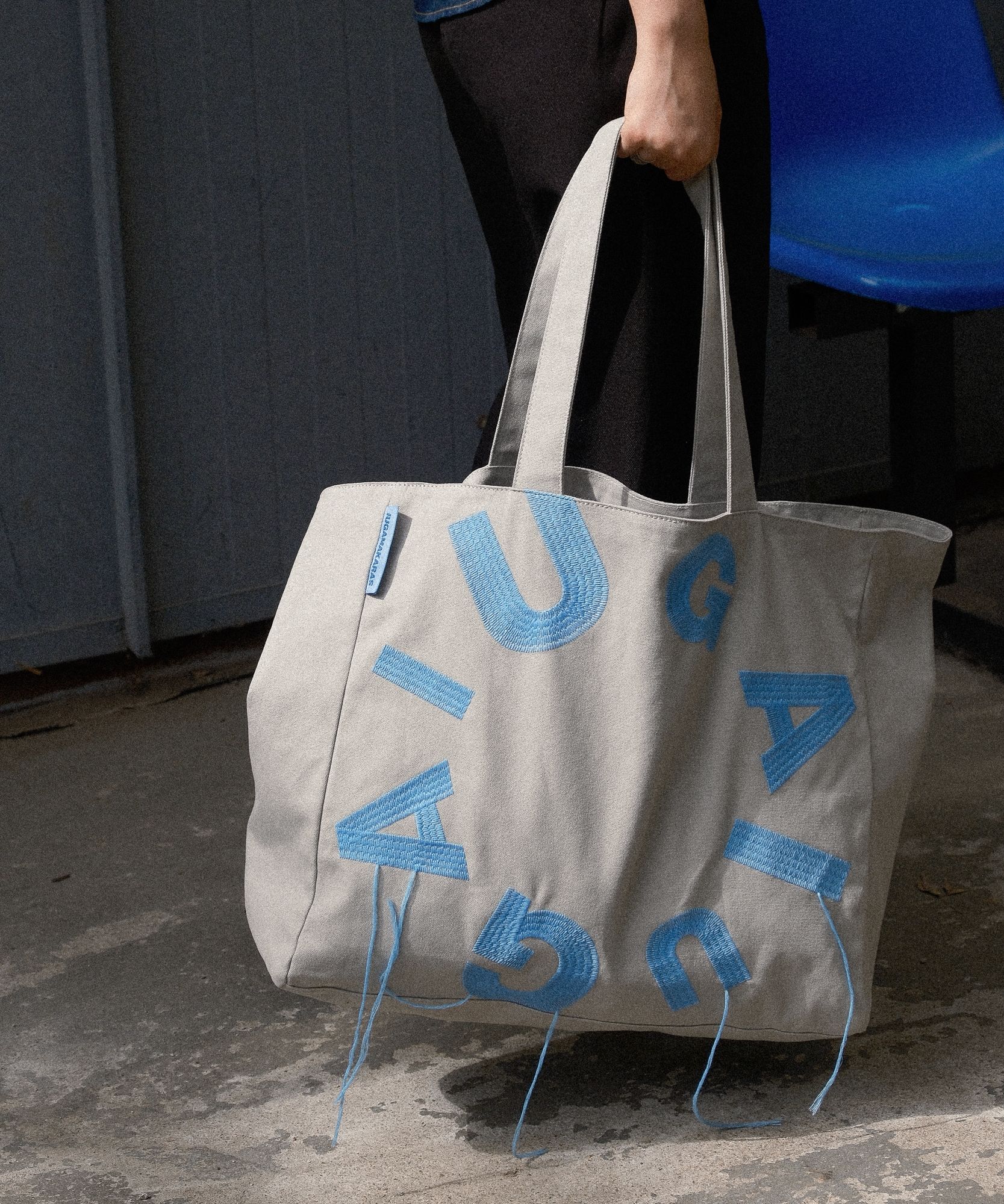 MUSINSA | IUGAMAKARAS IUGA Big Shopper Bag (Gray)