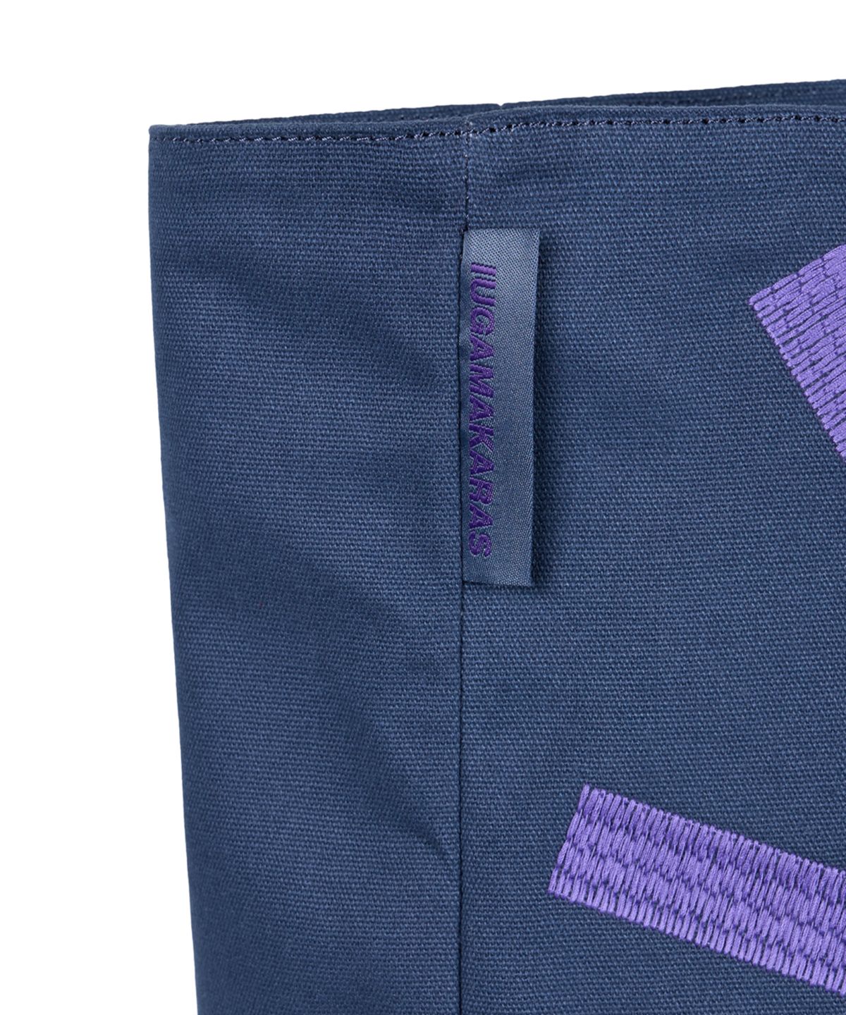 이우가마카라스(IUGAMAKARAS) IUGA Big Shopper Bag (Navy)