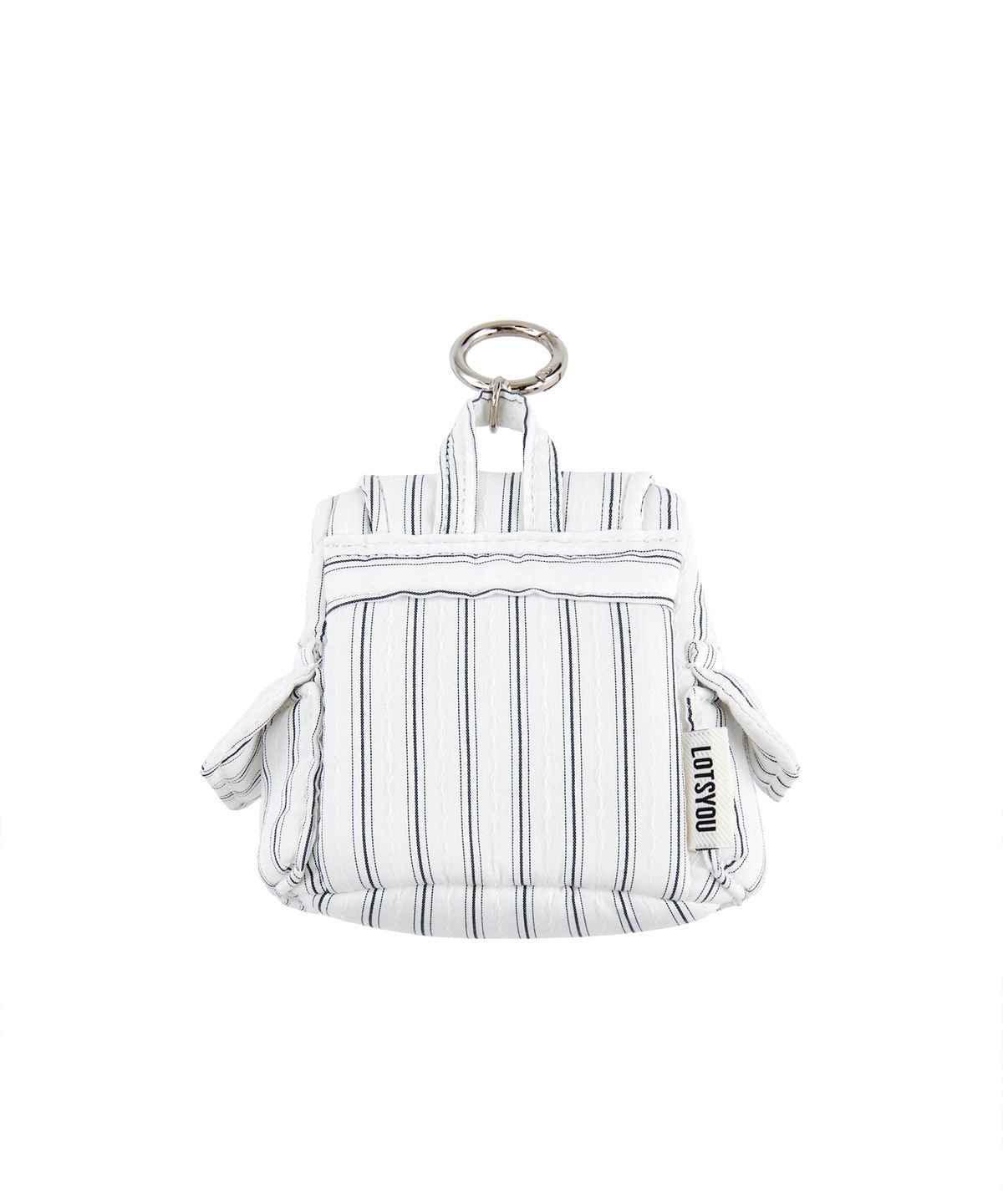 라츠유(LOTSYOU) lotsyou_Nostalgia Backpack Keyring Stripe