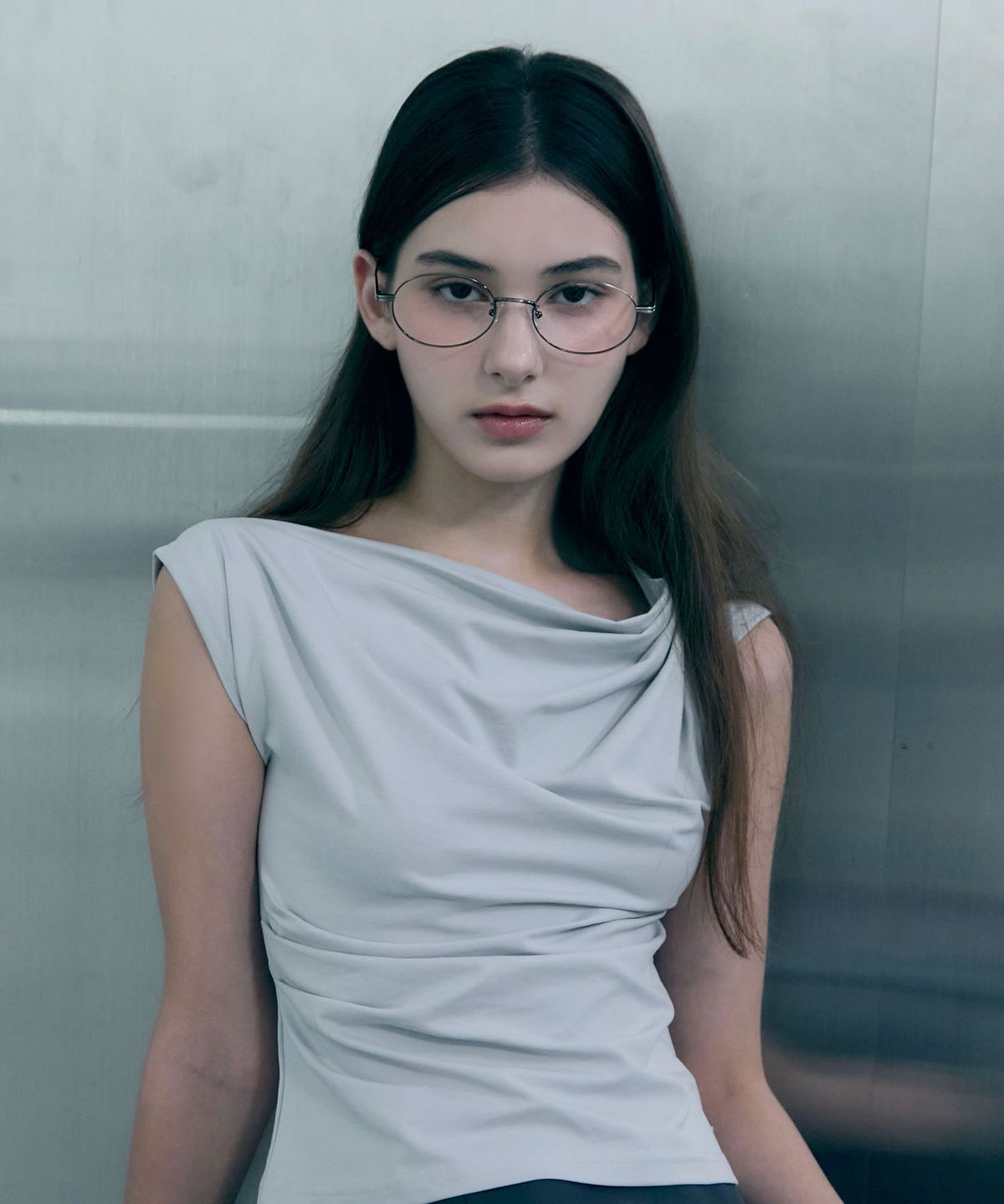 오아트(OART) Aimee Glasses [GRAY]