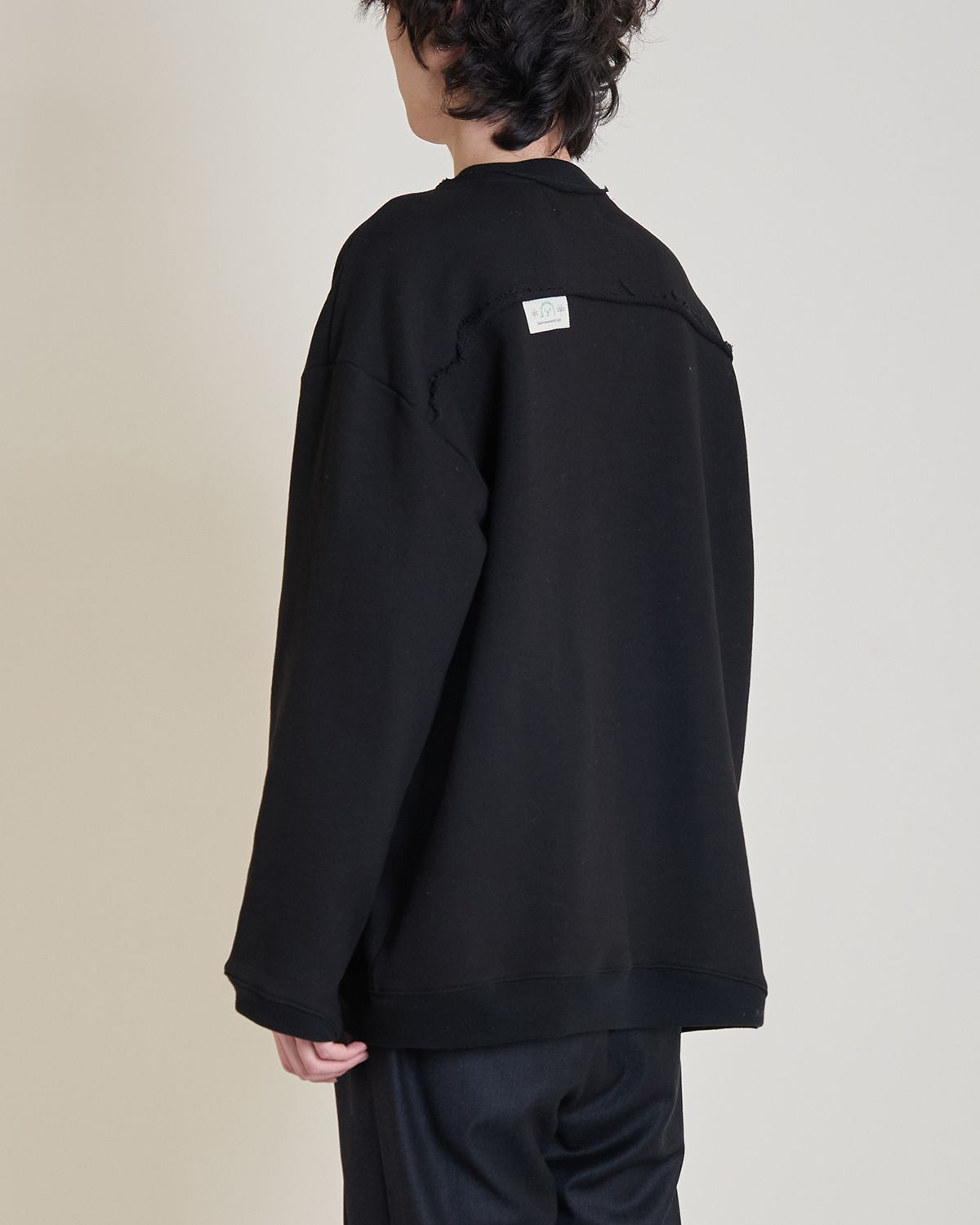와이쏘씨리얼즈(WHYSOCEREALZ) 매우심각한 Sweat-Sleeve (black)
