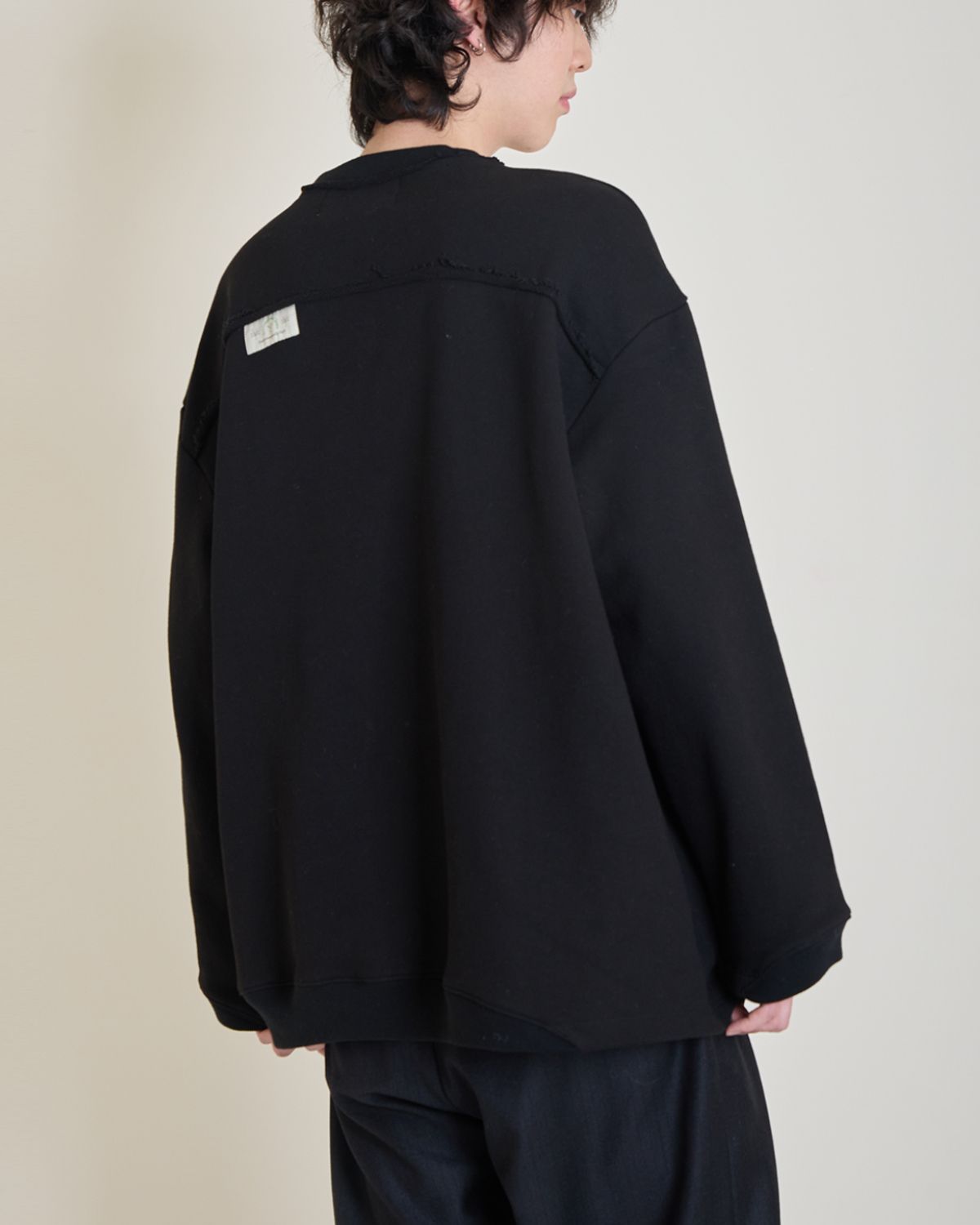 와이쏘씨리얼즈(WHYSOCEREALZ) 매우심각한 Sweat-Sleeve (black)