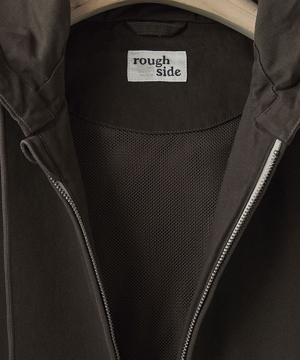 러프사이드(ROUGHSIDE) Hill Parka Brown