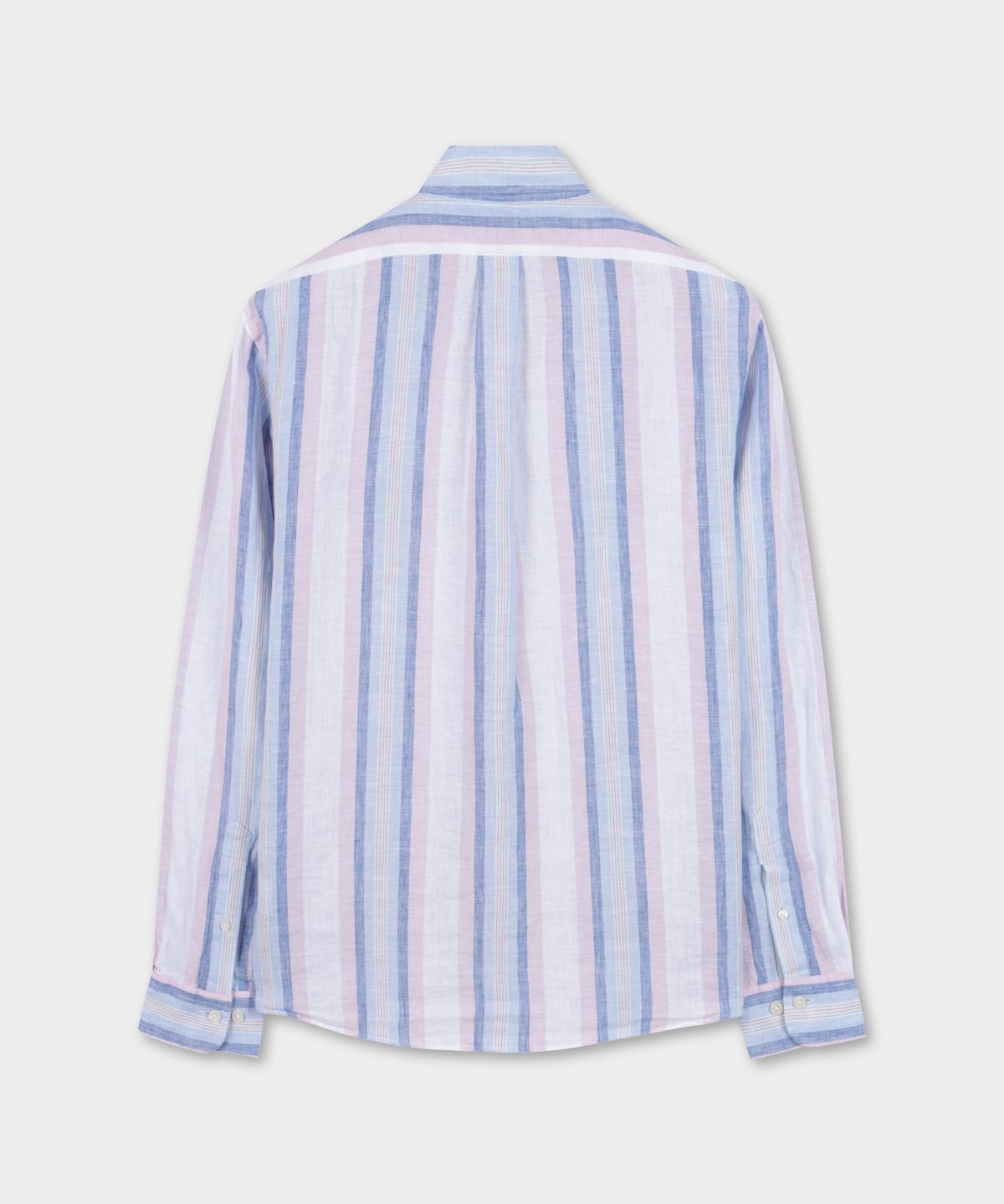 브룩스 브라더스(BROOKS BROTHERS) 베어드 맥넛 아이리쉬 린넨 스트라이프 셔츠 (멀티) (BBTHMM01337FM)