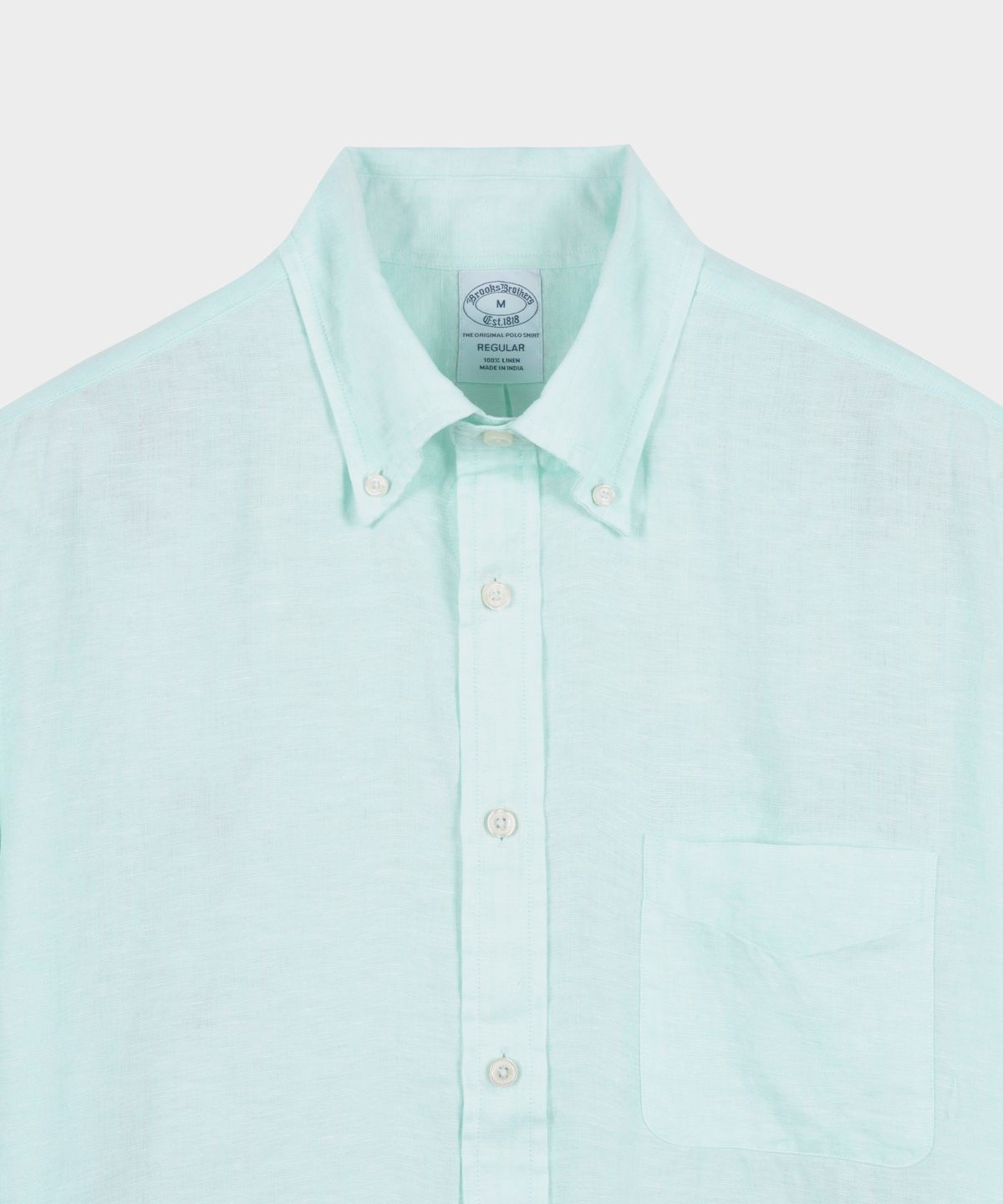 브룩스 브라더스(BROOKS BROTHERS) 베어드 맥넛 아이리쉬 린넨 셔츠 (라이트블루) (BBTHMM7936LFM)