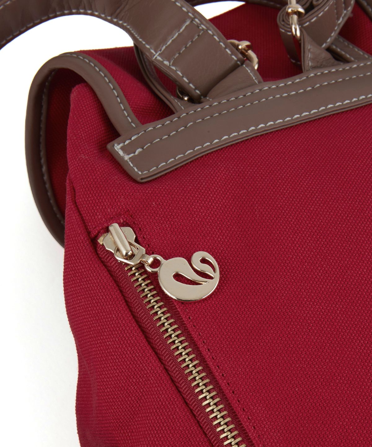라츠유(LOTSYOU) Nostalgia Canvas Backpack Red