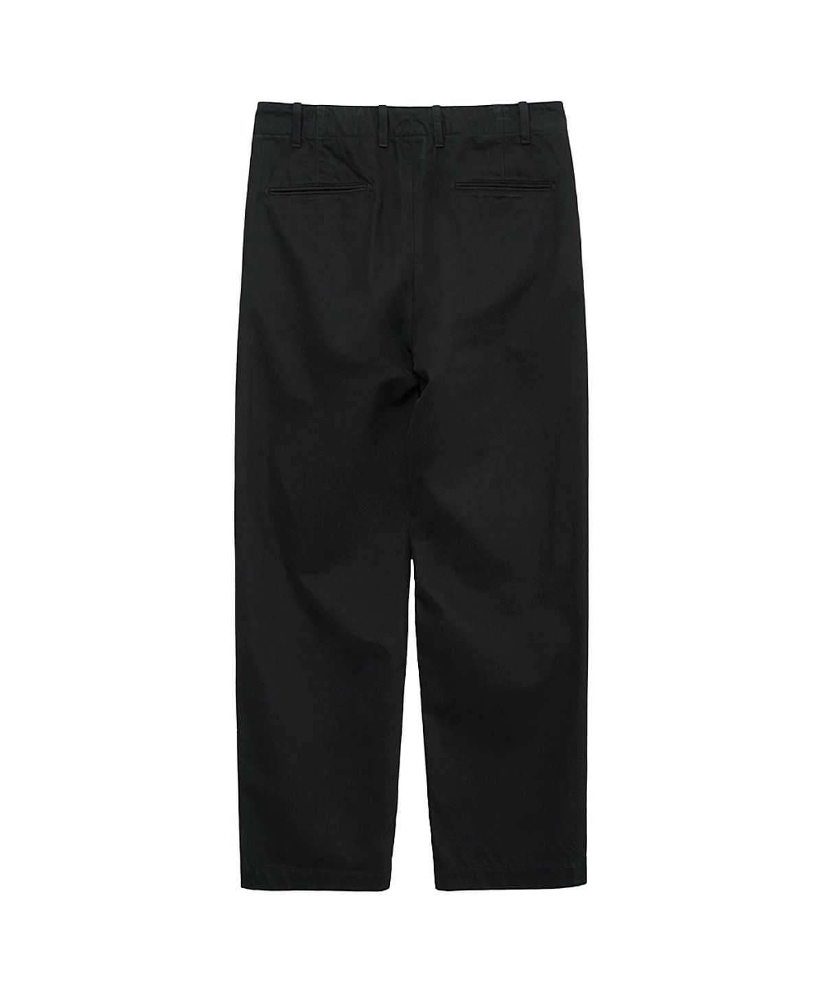 러프사이드(ROUGHSIDE) Brushed Slob Pants Black