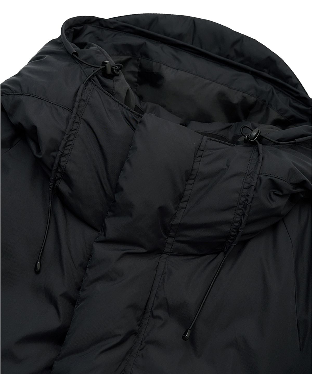 러프사이드(ROUGHSIDE) Cloud Parka Black