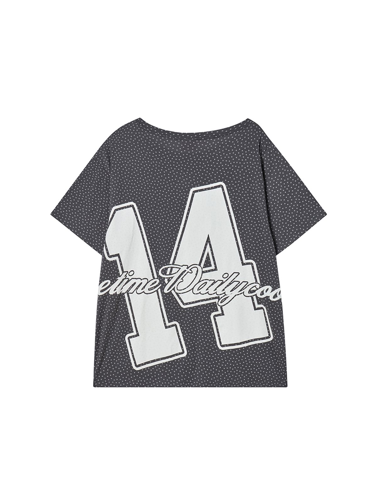 엔와이엑스엑스(NYXX) STAR OFF SHOULDER TEE CHARCOAL