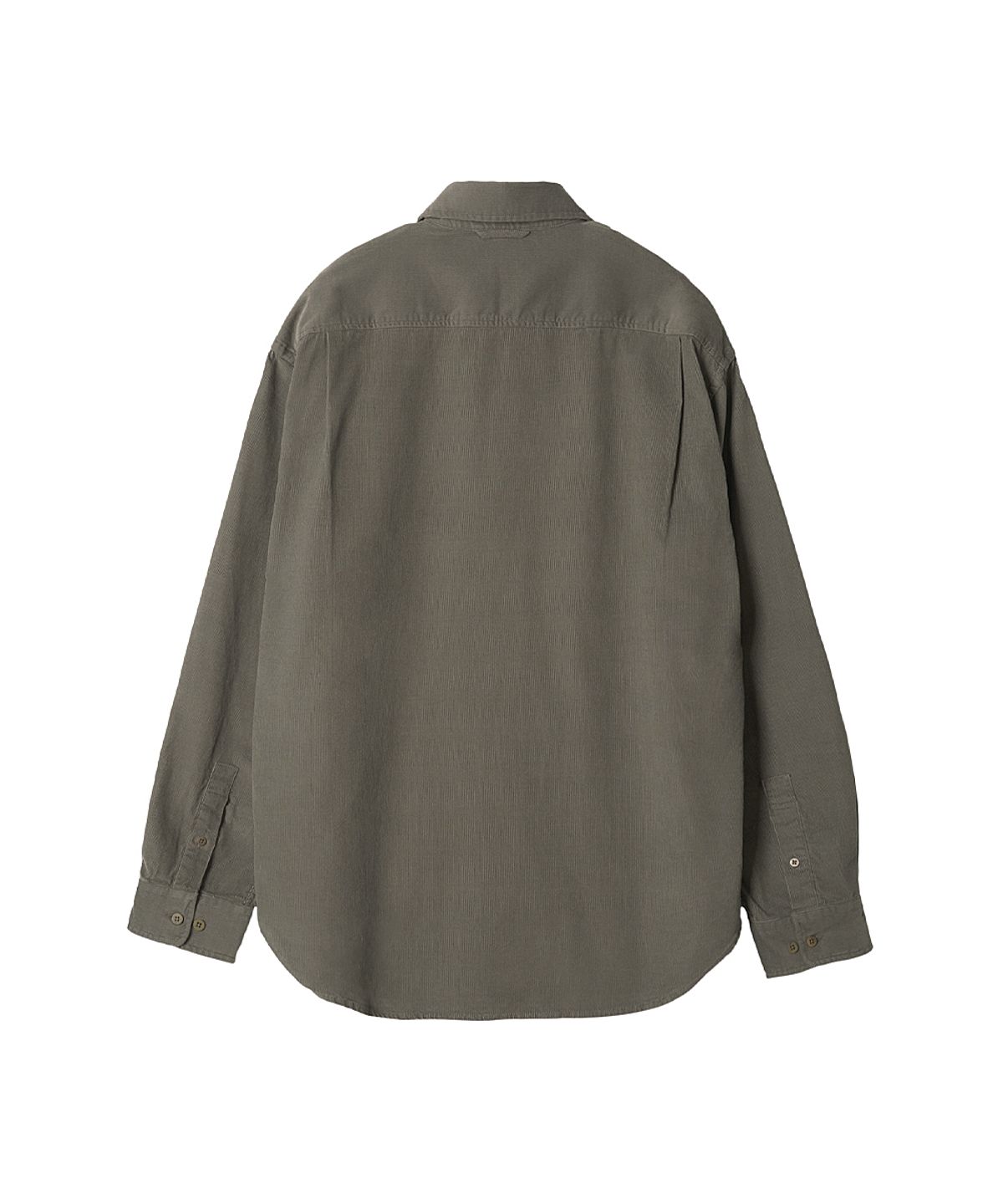 러프사이드(ROUGHSIDE) Corduroy Shirt Mud