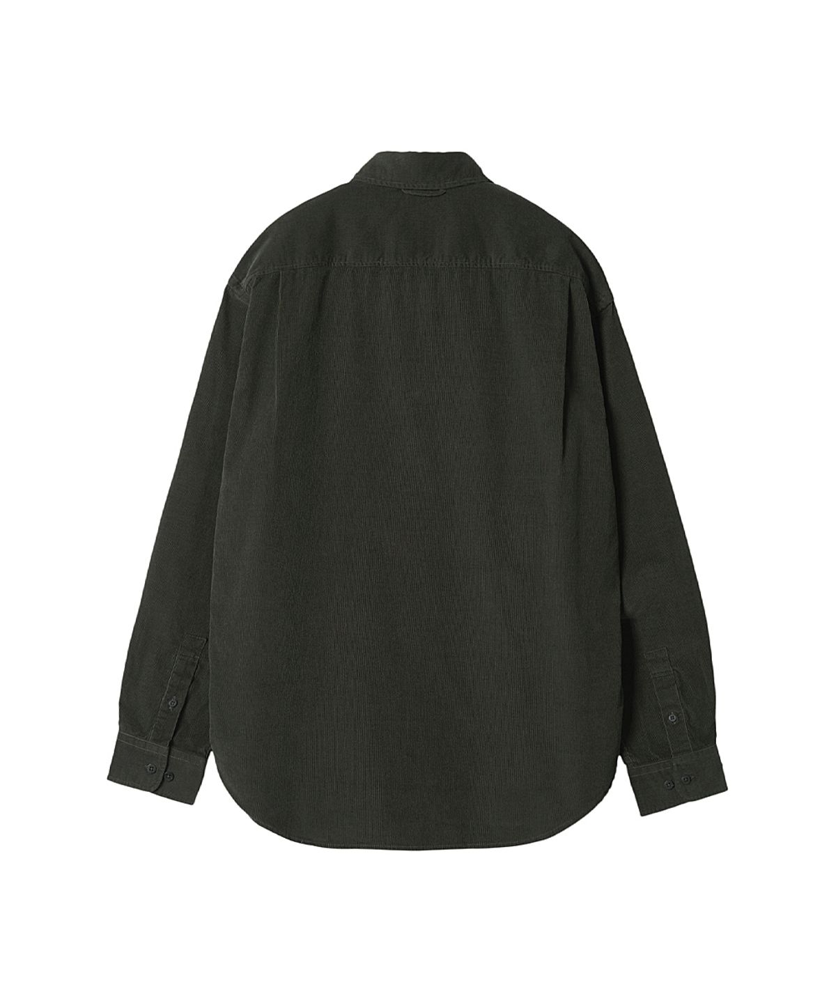 러프사이드(ROUGHSIDE) Corduroy Shirt Dark Olive
