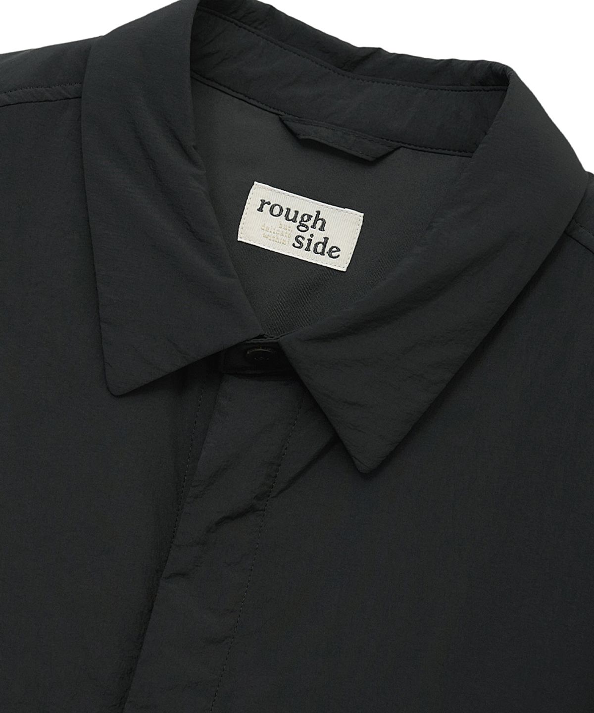 러프사이드(ROUGHSIDE) Insulation Shirt Ash Black