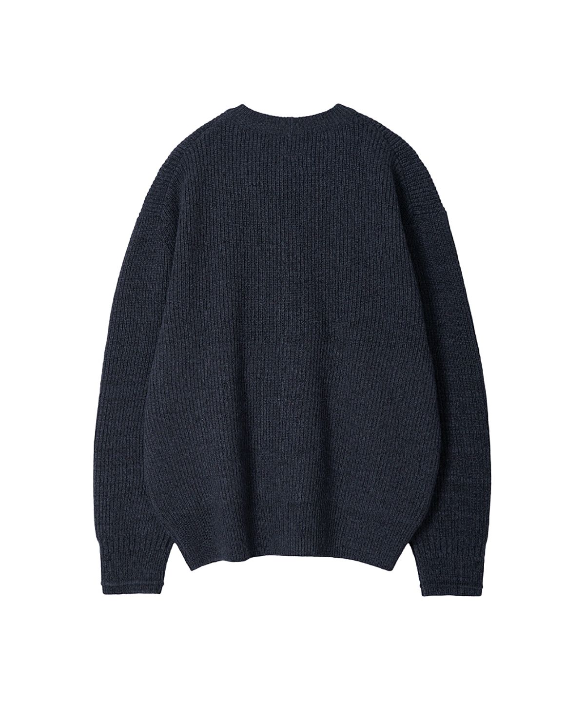 러프사이드(ROUGHSIDE) V-neck Cardigan Midnight Navy
