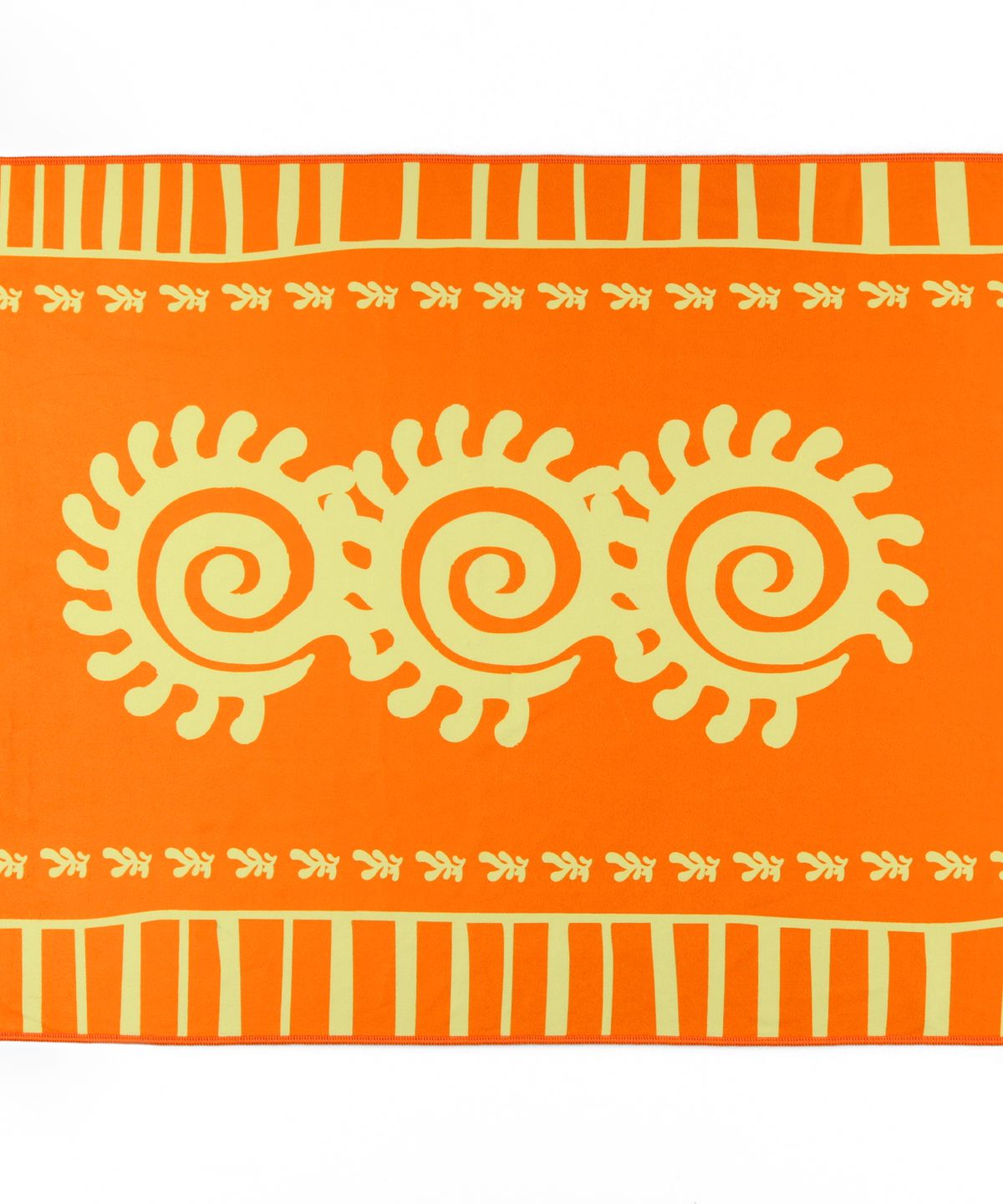 아캄(AAKAM) SUMMER CLUB Beach Towel (Orange)