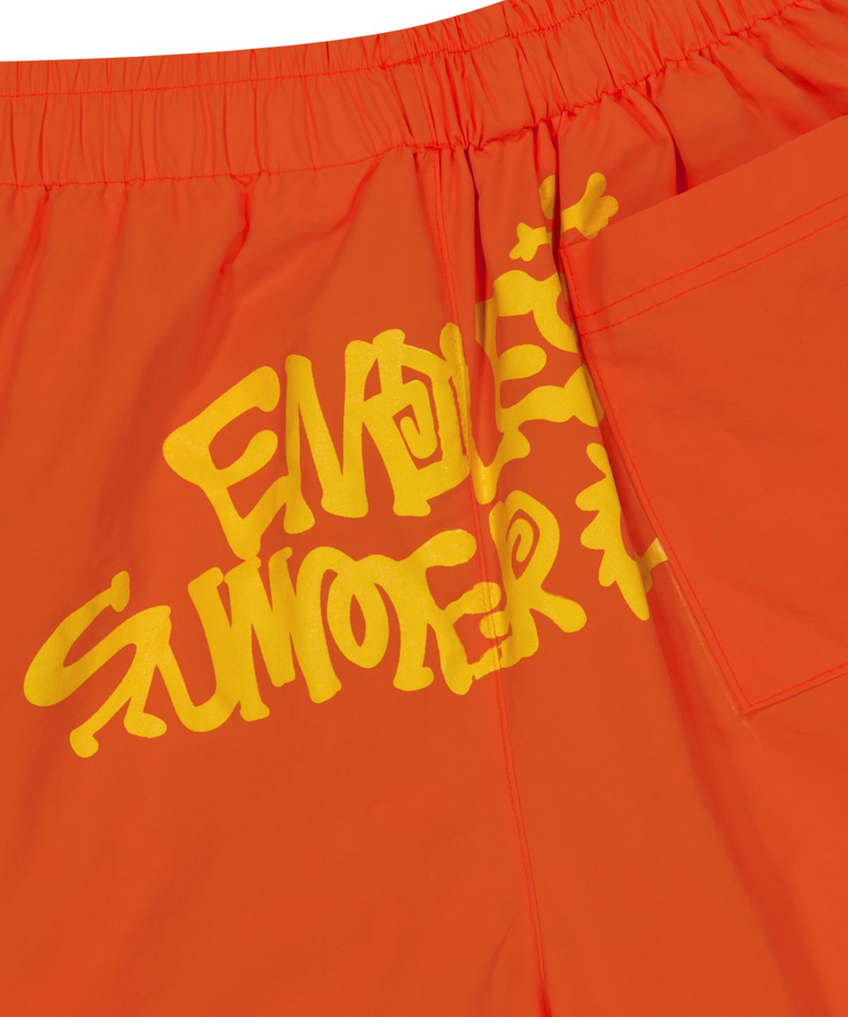아캄(AAKAM) SUMMER CLUB Beach Shorts (Orange)