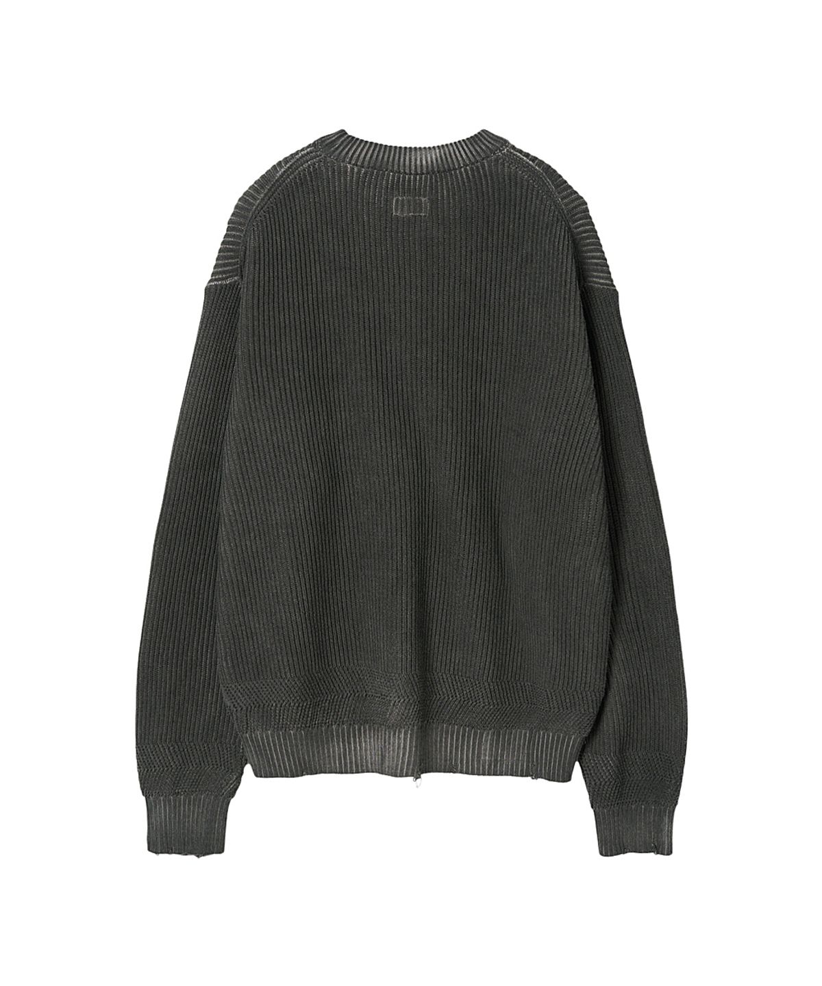 러프사이드(ROUGHSIDE) Dyed Sweater Dusty Grey