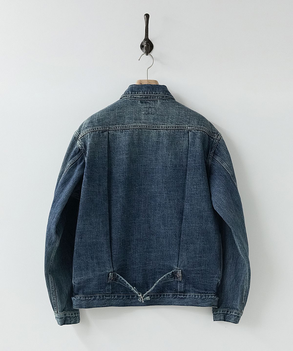 러프사이드(ROUGHSIDE) Trucker Denim Jacket Used Blue