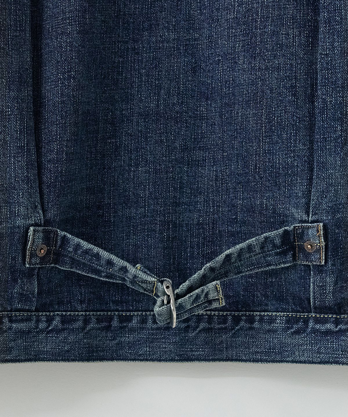 러프사이드(ROUGHSIDE) Trucker Denim Jacket Used Blue