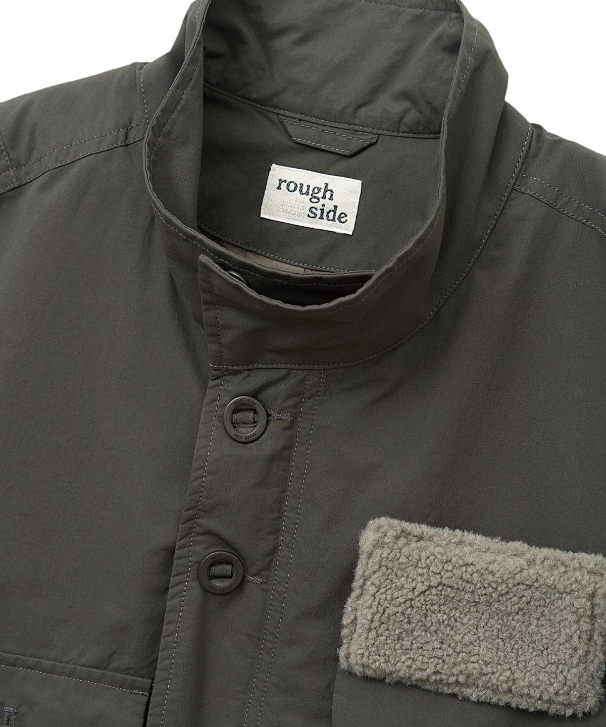 러프사이드(ROUGHSIDE) Lake Jacket Dark Olive