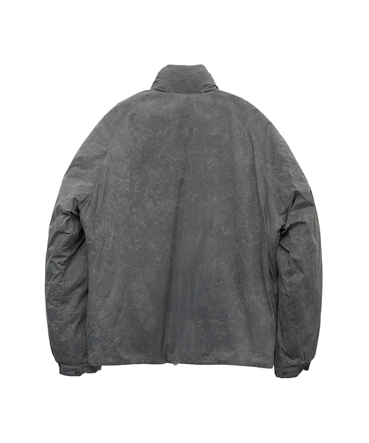 러프사이드(ROUGHSIDE) Insulation Combat Parka Dark Grey