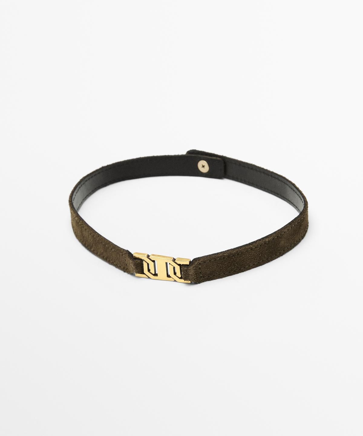마시모두띠(MASSIMO DUTTI) 오일드 스플릿 스웨이드 라이딩 부츠