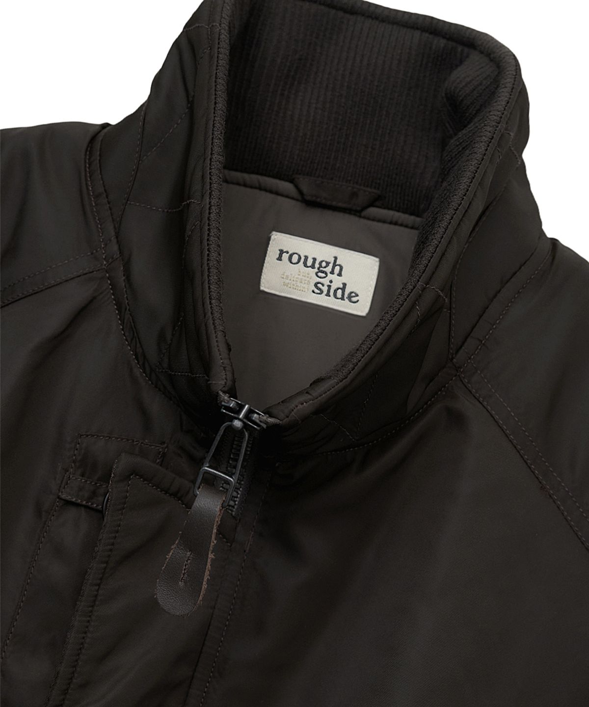 러프사이드(ROUGHSIDE) Aviator Bomber Dark Brown
