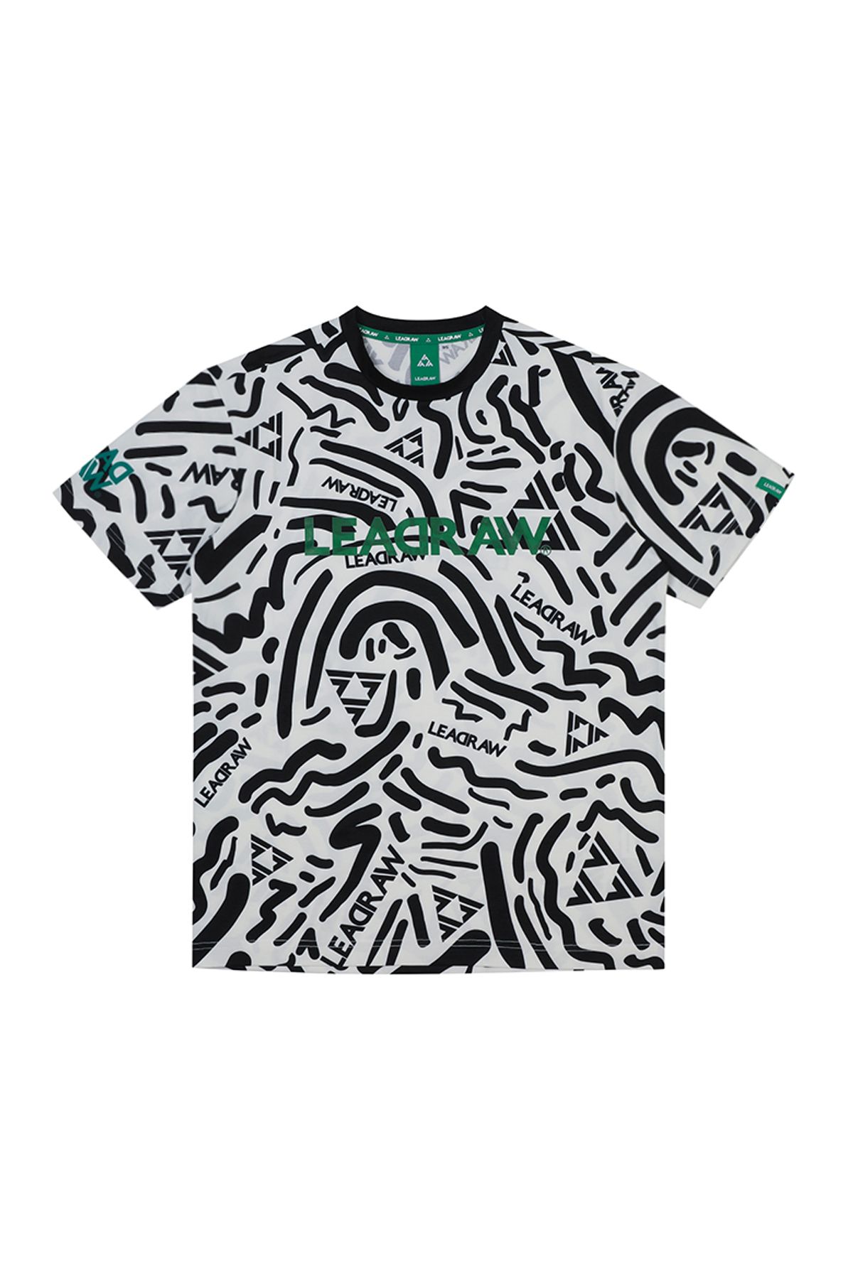 리드로(LEADRAW) Zigzag T-shirts _ White