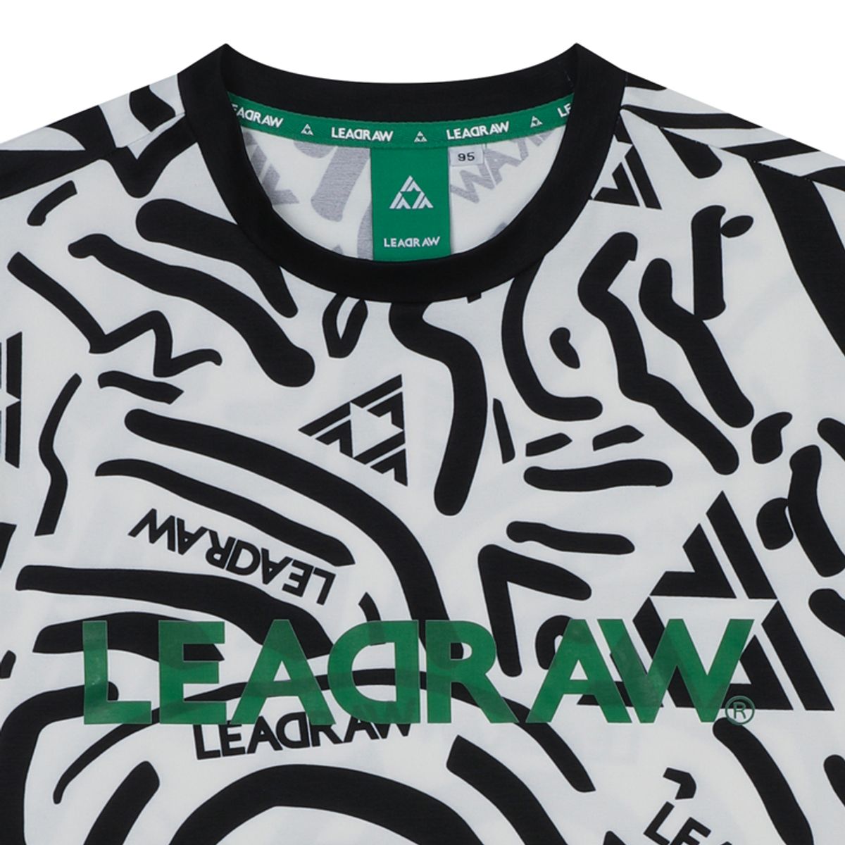 리드로(LEADRAW) Zigzag T-shirts _ White