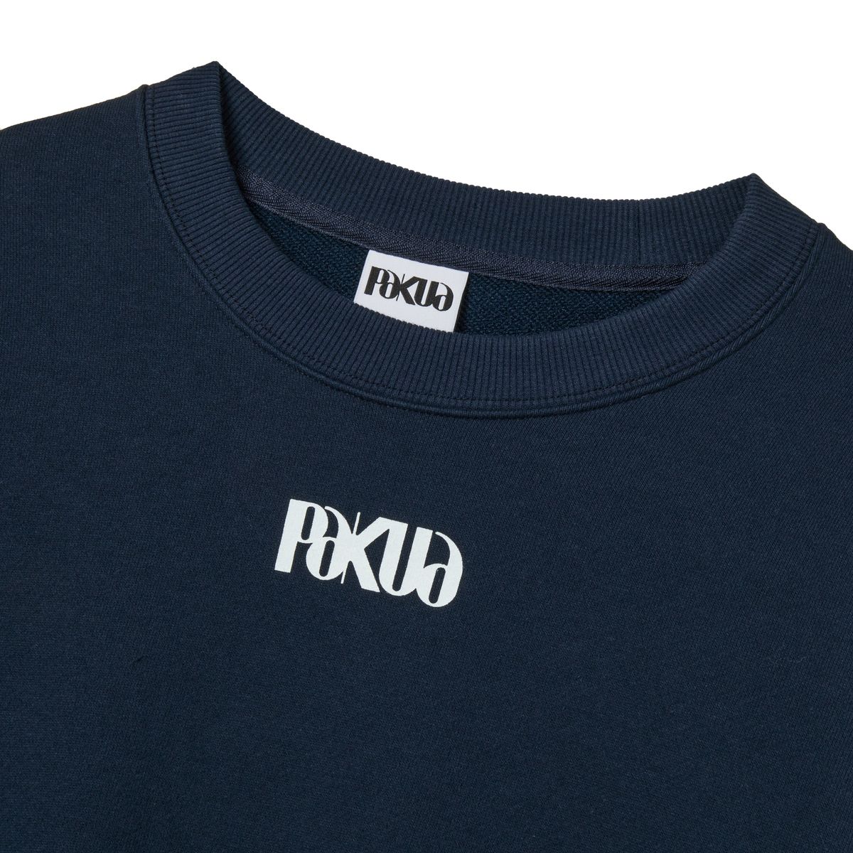 파쿠아(PAKUA) RIBBON DETAILED SWEATSHIRTS_NAVY
