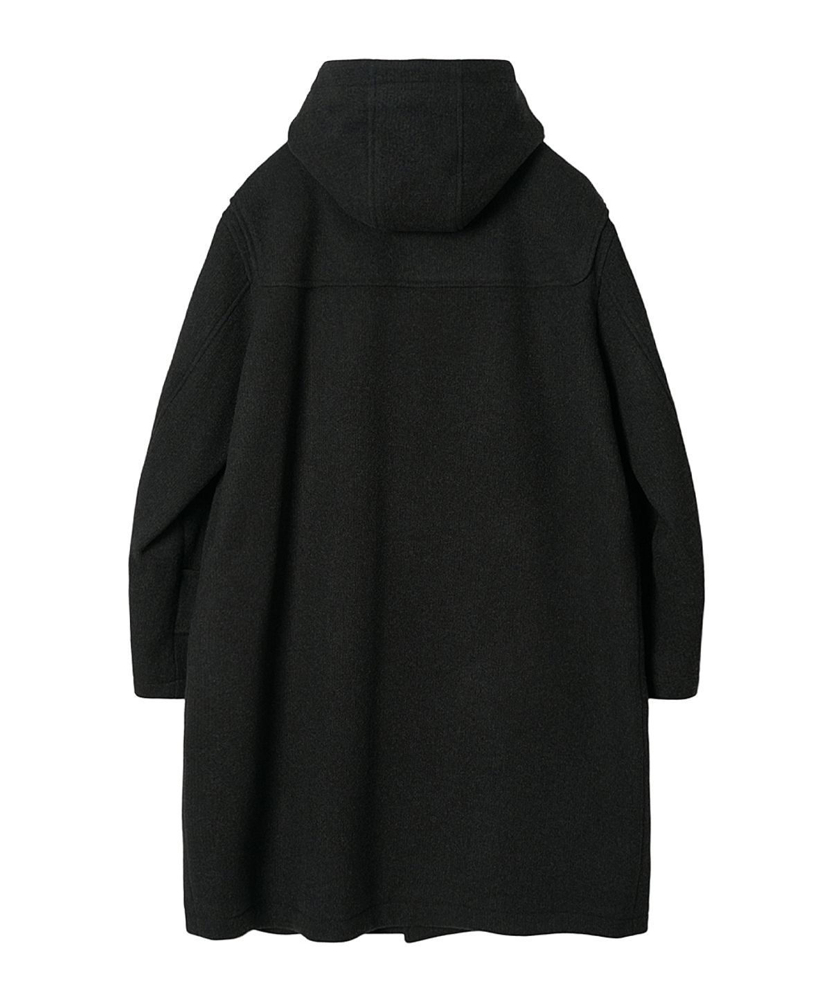 러프사이드(ROUGHSIDE) Duffle Coat Ash Black