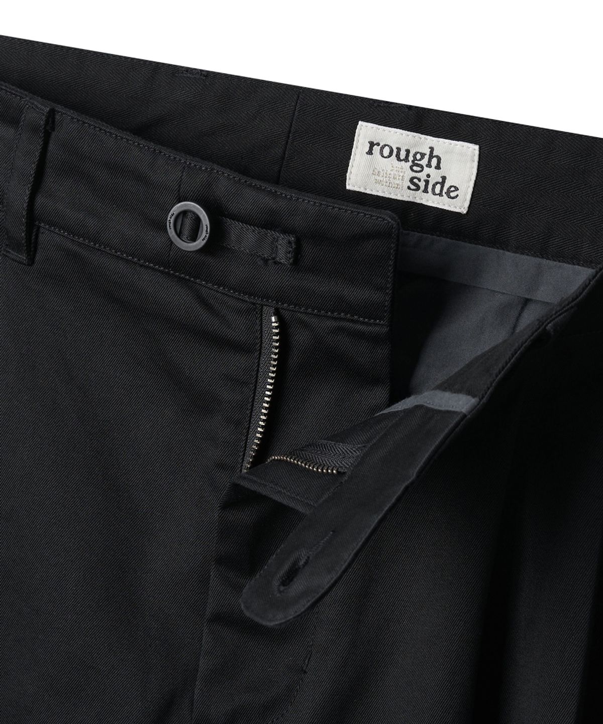 러프사이드(ROUGHSIDE) Westpoint Trousers Black