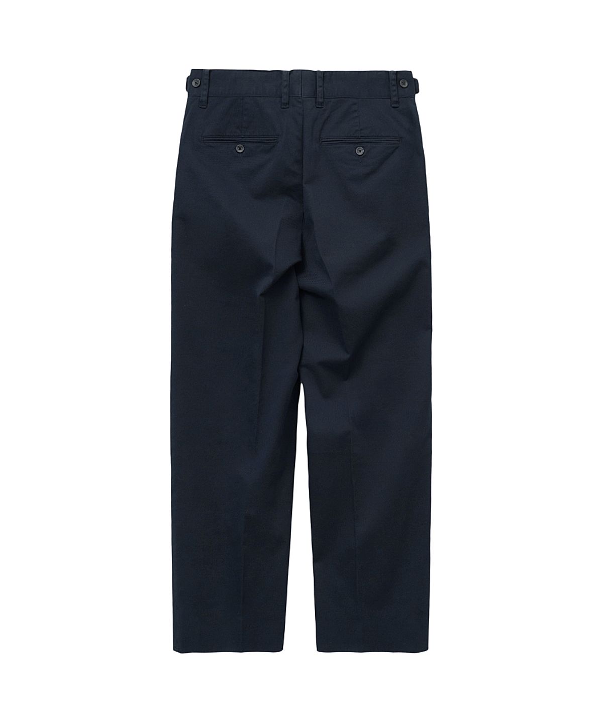 러프사이드(ROUGHSIDE) Sack Trousers Dark Navy
