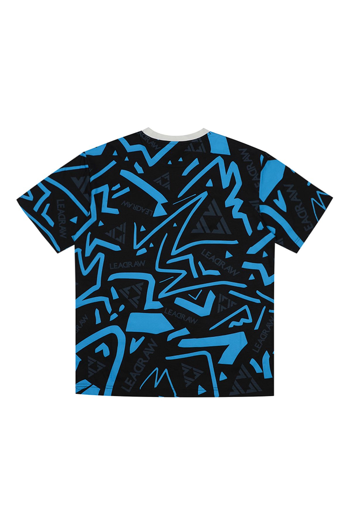 리드로(LEADRAW) Zigzag T-shirts _ Blue