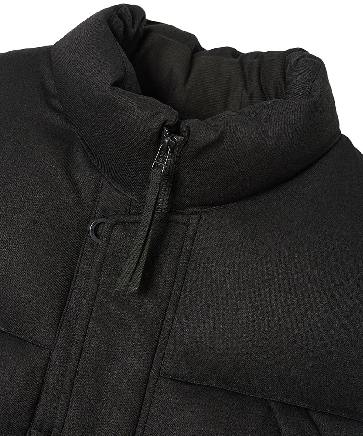 러프사이드(ROUGHSIDE) Field Down Vest Dark Brown