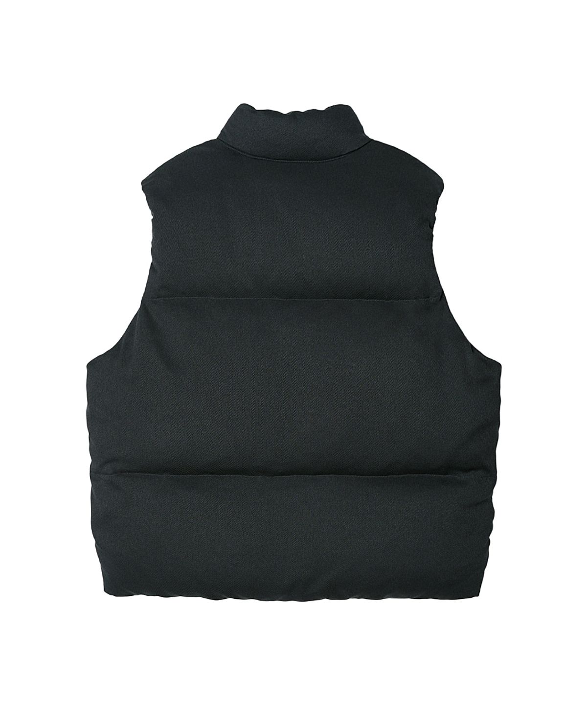 러프사이드(ROUGHSIDE) Field Down Vest Ash Black