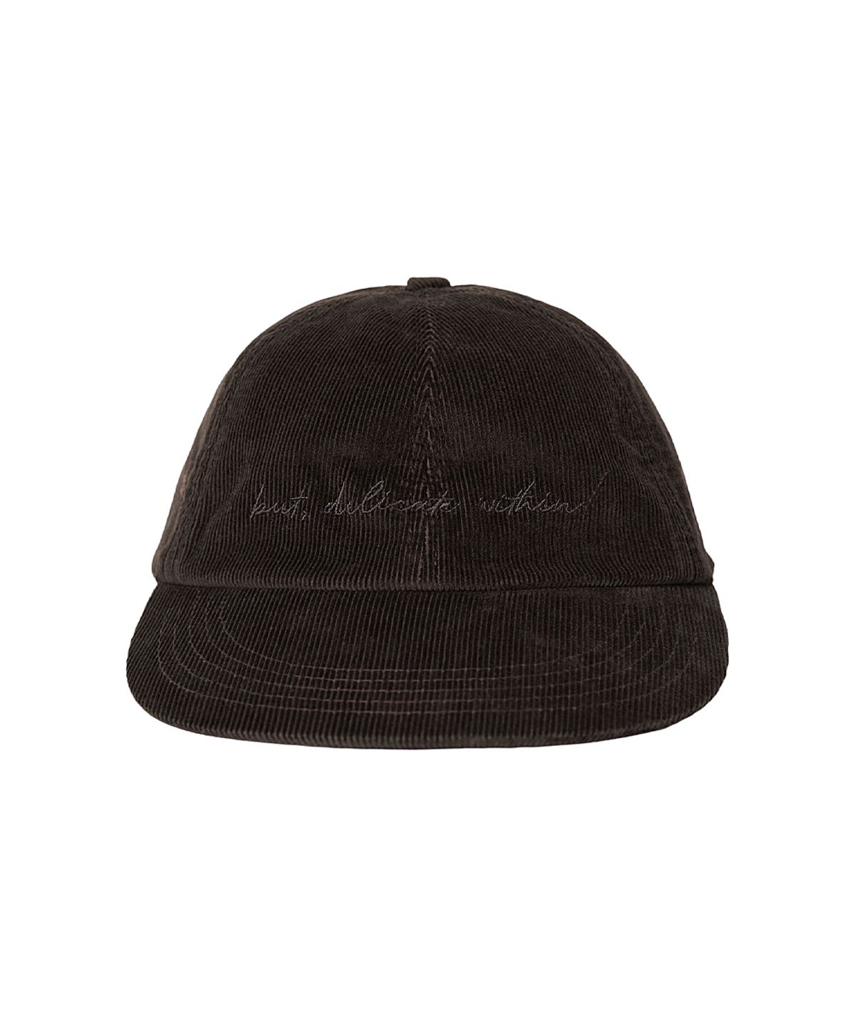 러프사이드(ROUGHSIDE) Corduroy 6Panel Cap Brown