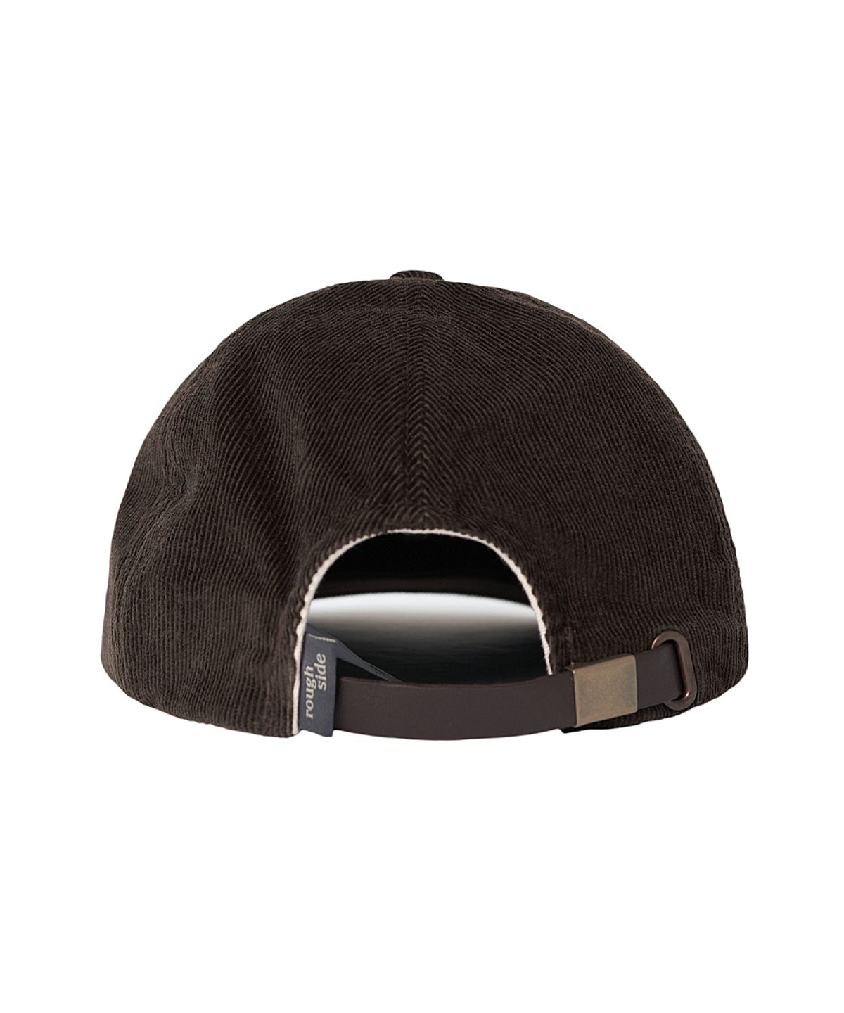 러프사이드(ROUGHSIDE) Corduroy 6Panel Cap Brown