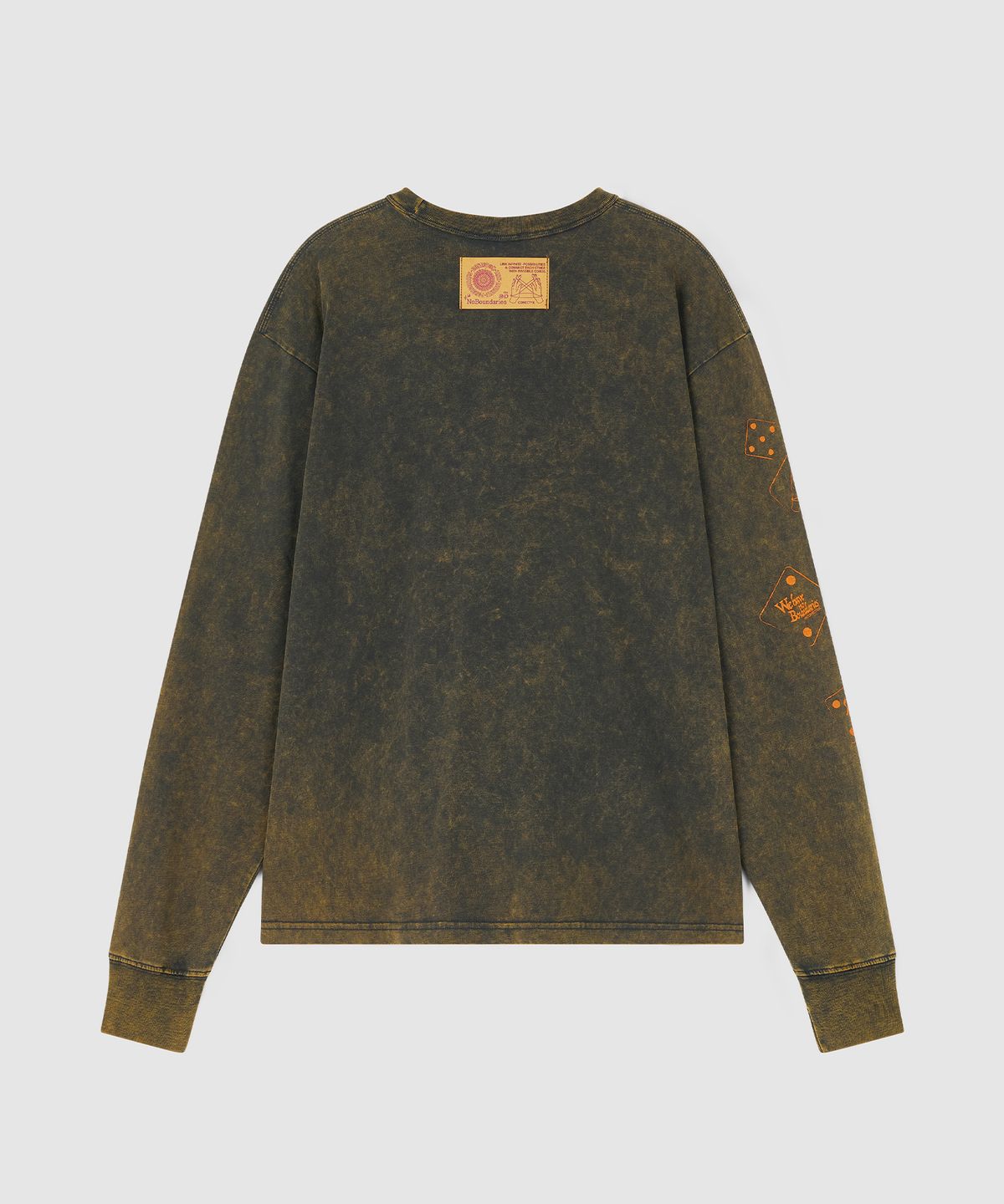 커넥트엑스(CONECTX) Washed Graphic Long Sleeve